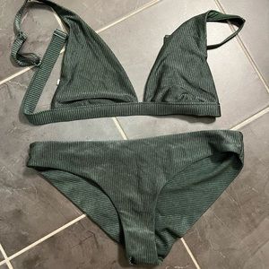 Dark Green Aerie swimsuit